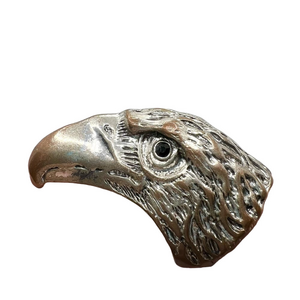 Silver Eagle Head Ring - Size 7.5